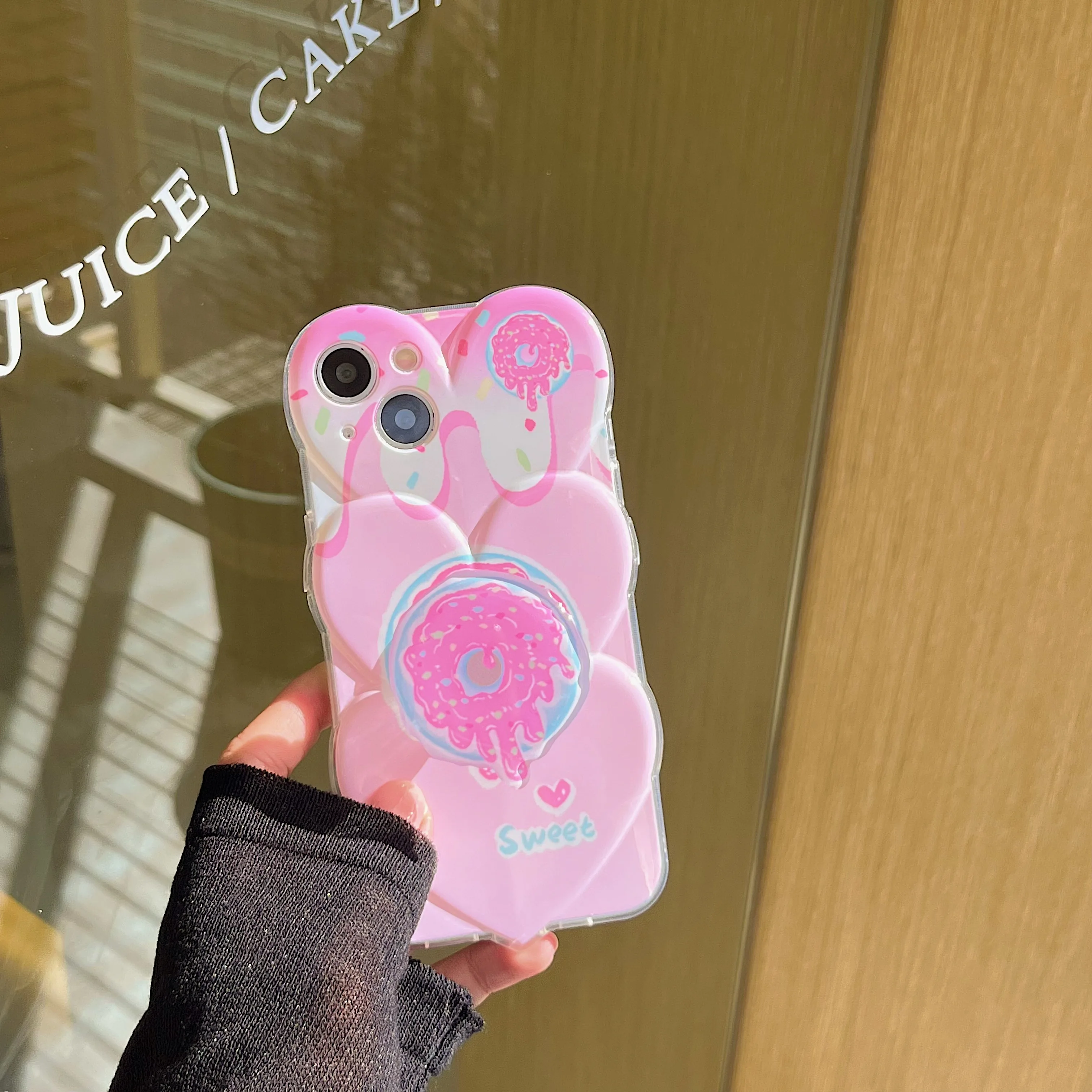 For iphone 14 case hot style hearts with bowknot design dreamy love for iphone 13 12 pro max phone case cover for girl