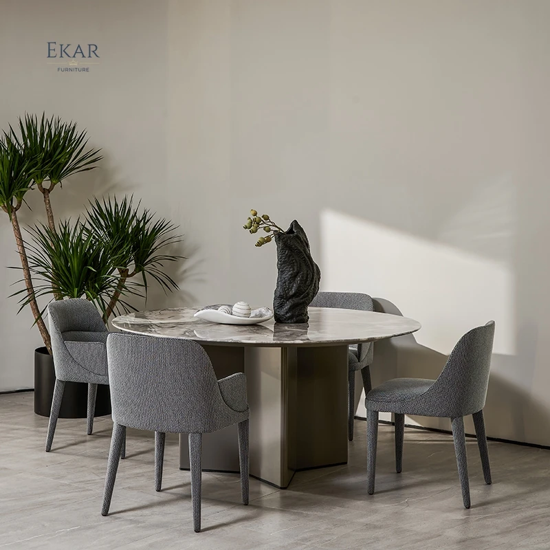 Ekar Furniture Designer Choice high quality Minimalist Design Armless Modern Dining Chair For Hotel Home coffee shop