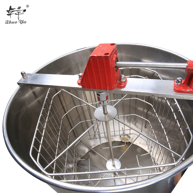 high quality beekeeping equipment 4 frames manual honey extractor