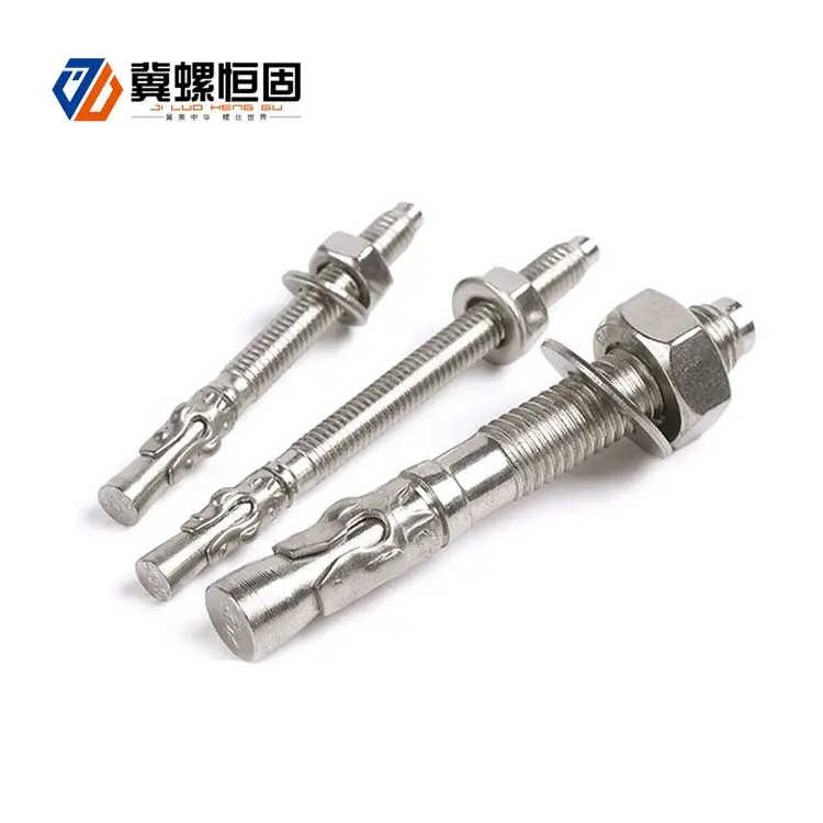 China OEM stainless steel anchors concrete screws supplier