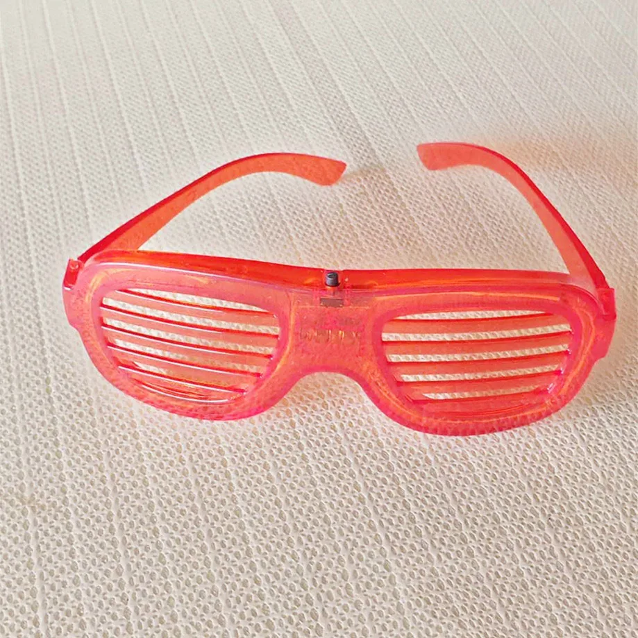 New Arrival LED Toy Color Shutter Glow Glasses Party LED Eye Glasses For Birthday Party Supplies