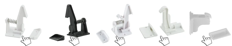 Baby Safety Product Set- Include Lock , Corner Guard Cabinet Doors Plastic Door Knob Cover and So on Optional Combination