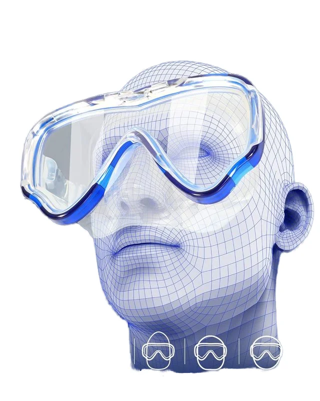 Adult Diving Mask Tempered Glass Lens Private Label Customized Logo Available Factory ODM Whosale