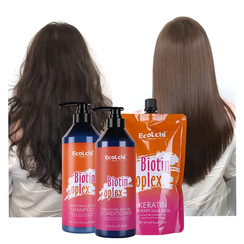 Free Sample Custom Sulfate-Free Argan Oil Natural Shampoo Keratin Hair Shampoo And Conditioner Hair Treatment Products