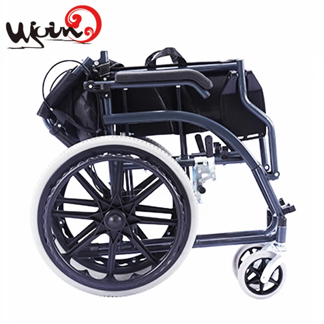 UJOIN 2022 new product cheaepest 20 inch wheel carbnon steel foldable lightweight detachable armrest wheelchair for sale