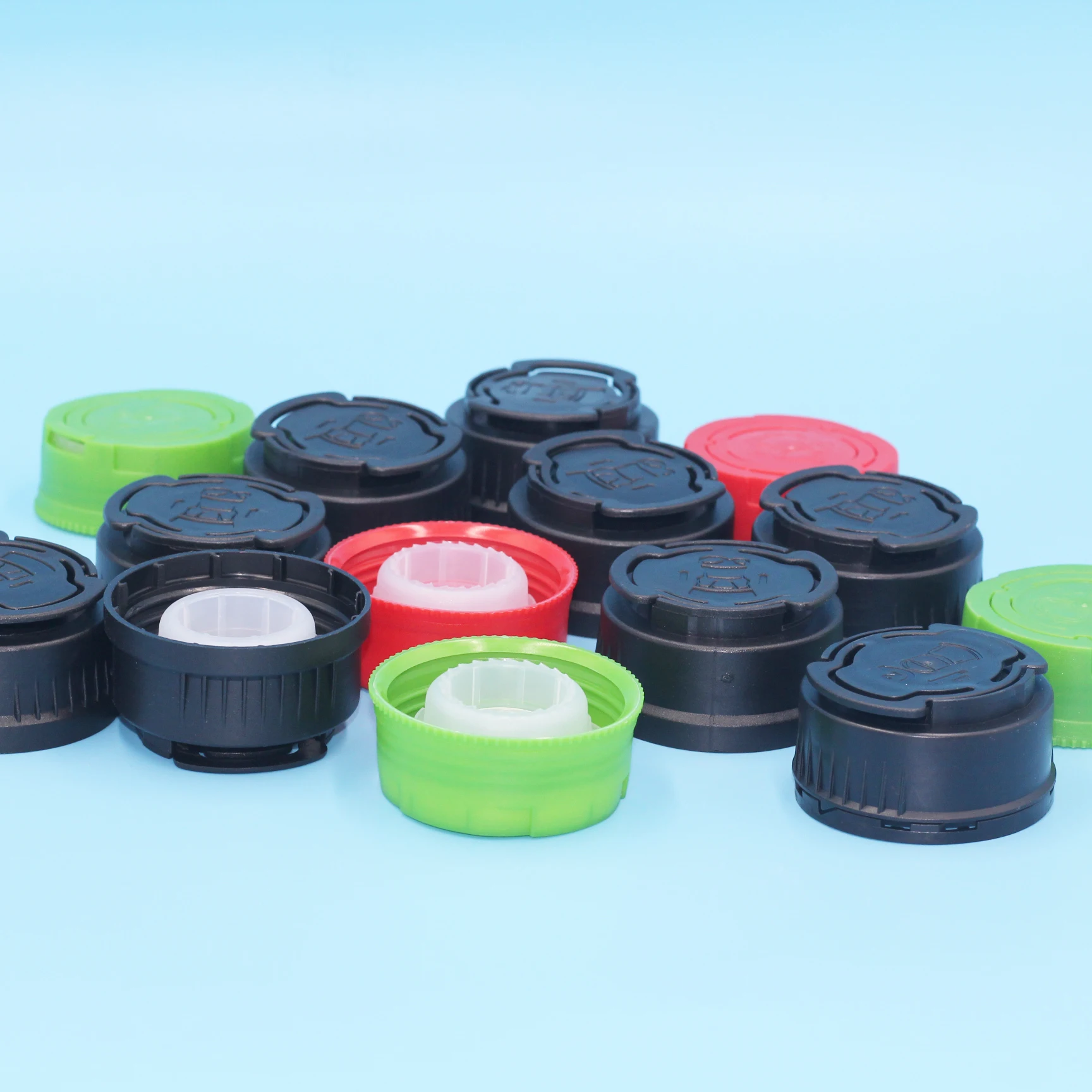 4L plastic industrial HDPE engine oil bottle caps spout cap oil Pilfer-proof Cover