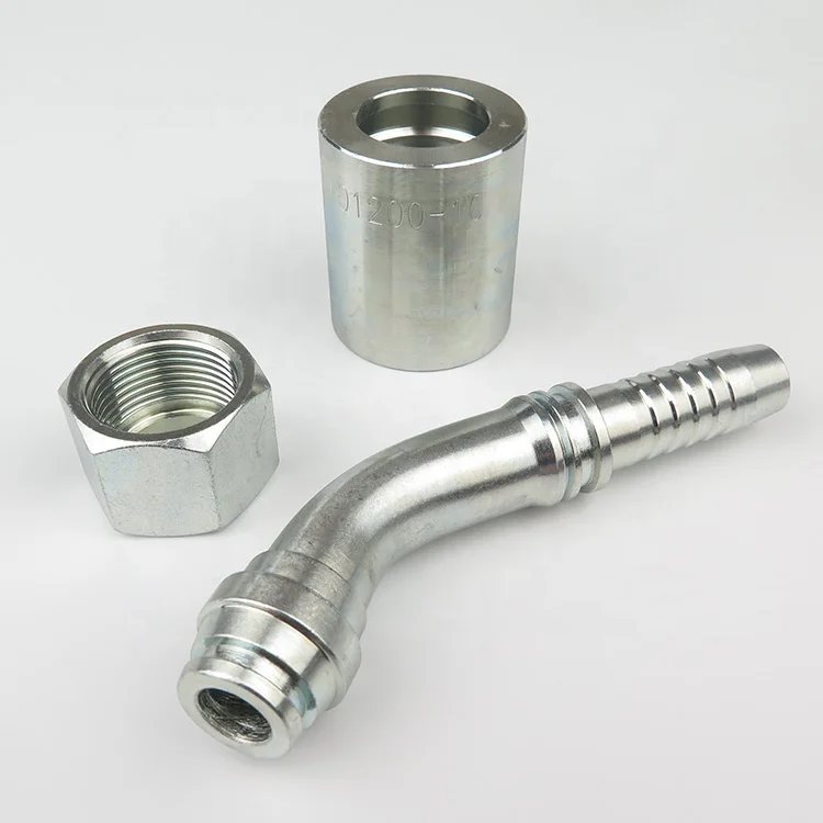 20441 Standard Production 45 Elbow High Pressure Hydraulic Assembly Fitting Rubber Hose Plugin