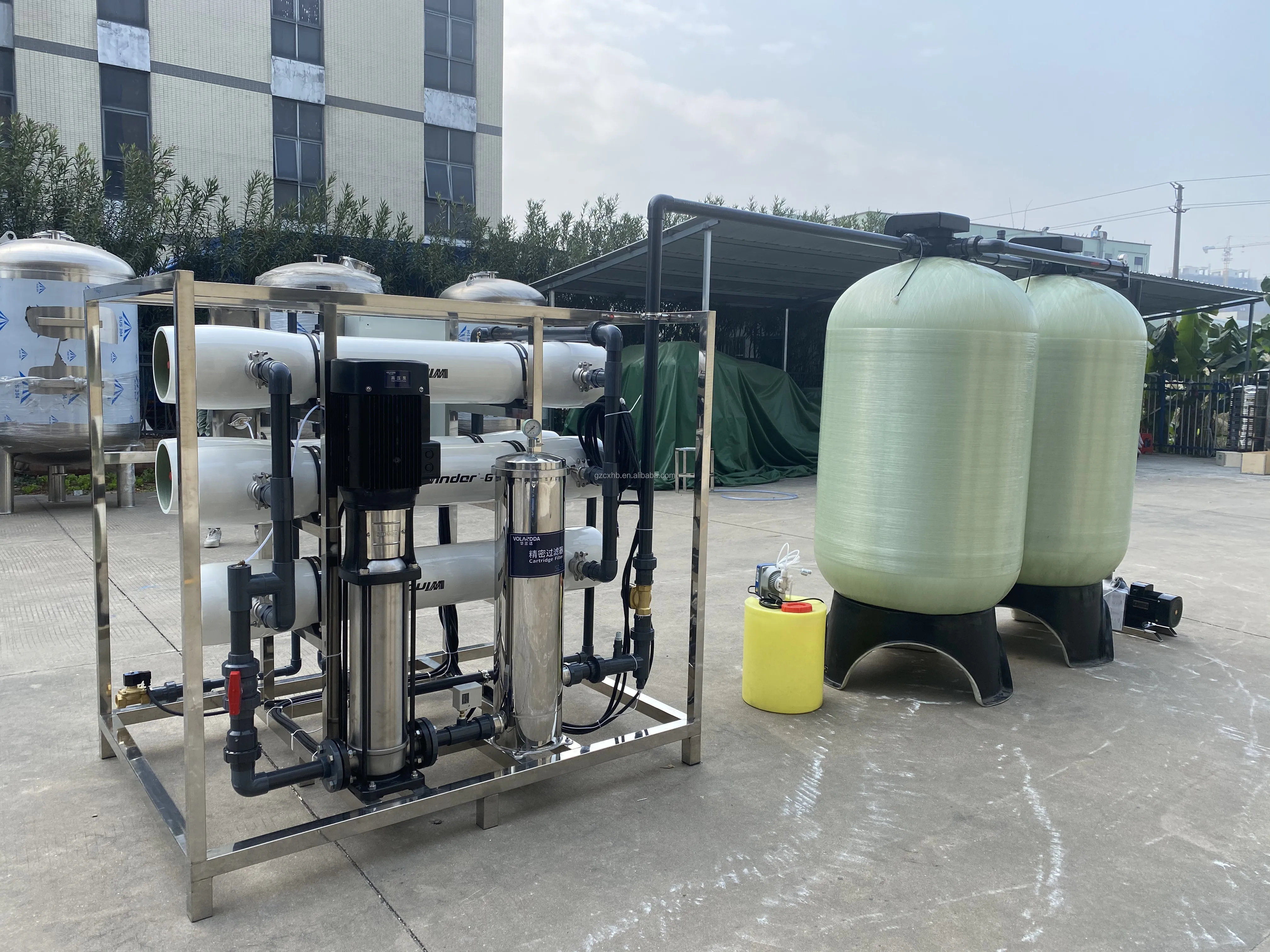 Machine Water Equipment Chinese Supplier Water Filtration Machine Tank Water Stainless Steel Filter Reverse Osmosis System