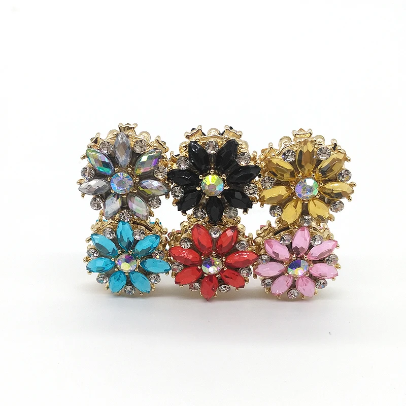 Diamond 2022 Custom Magnet Hijab Gold Silver Magnet Muslim Accessories Clip Scarf Pins Stud Magnetic Brooch Hijab