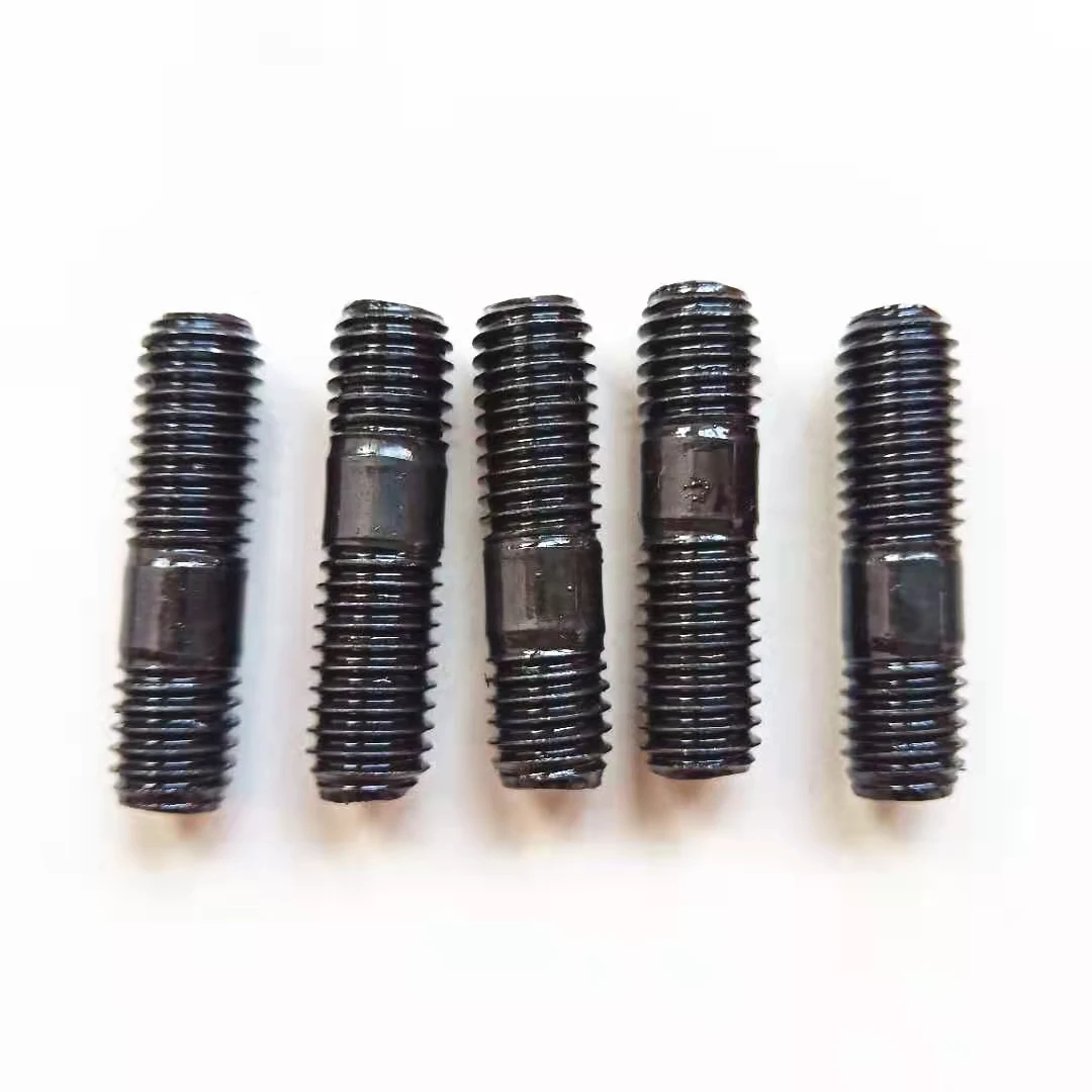 Factory Direct Sale High Quality Custom Carbon Steel Grade 4.8/8.8 Double End Stud Bolts