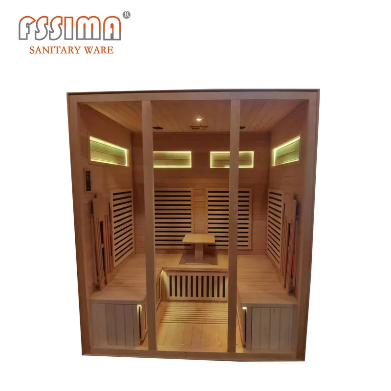 High quality Sauna Rooms  Wood Sauna Rooms Outdoor Heating Sauna Room
