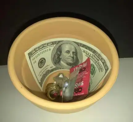 Diversion Stash Hider Secret Flower Pot Safe Secret Hide treasure Outdoor Hidden Compartment Money Safe with Key Lock Box