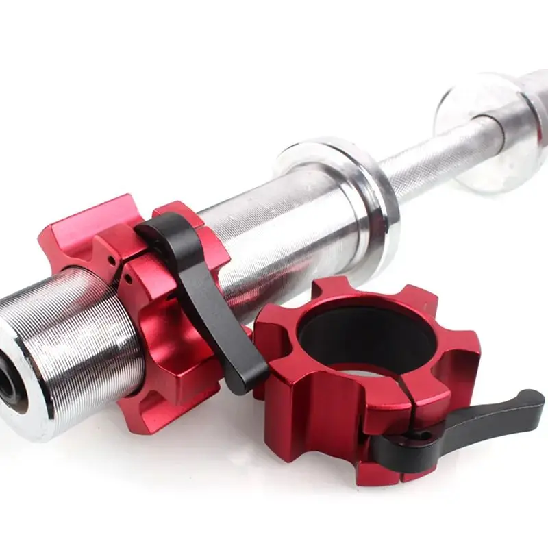 Wholesale Hot Selling Custom Weightlifting Most Popular Aluminum Olympi Bar Clamps Barbell Collar