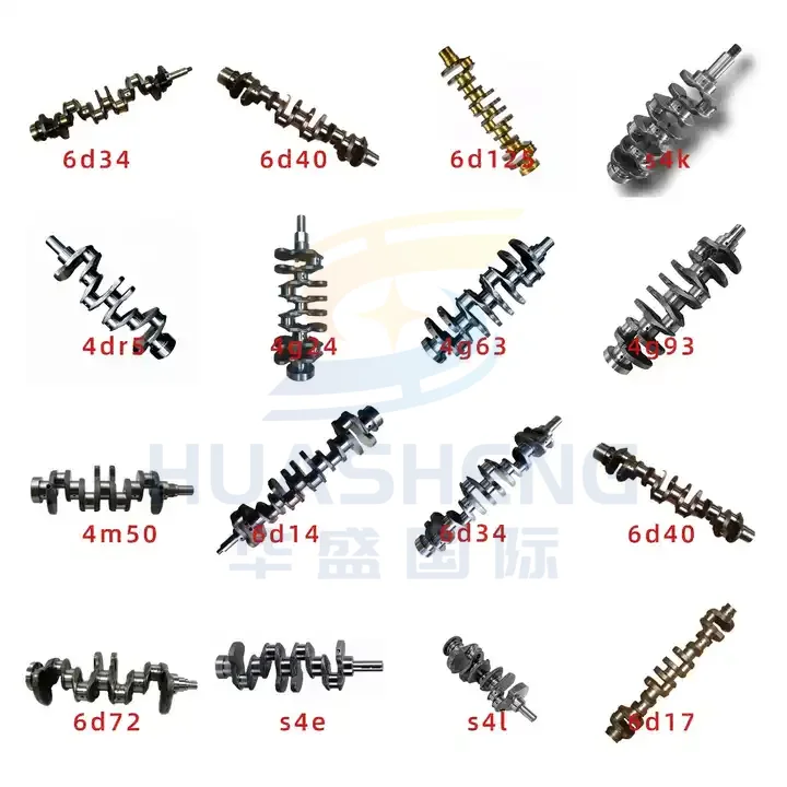 Diesel Engine Spare Parts Engine Crankshaft ISDE4 Forged Steel Crankshaft 3974539 5289840 3974634 5289842 3968176 3968177