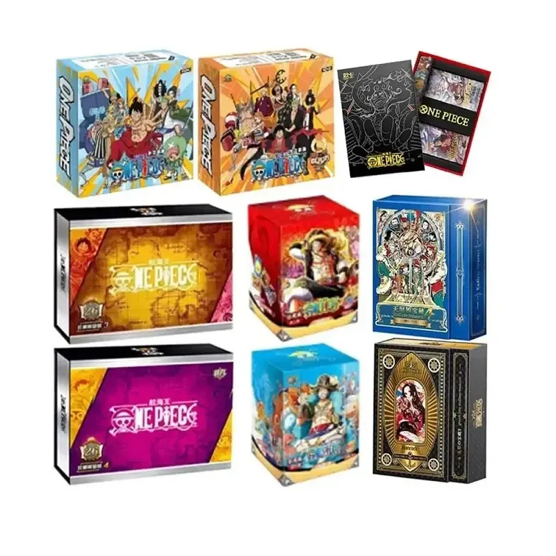 One Pieced Booster Box TCG CCG Game Board Cards Anime Luffy Zoro Nami SP Diamond Flash Trading Cards Toys Children Birthday Gift