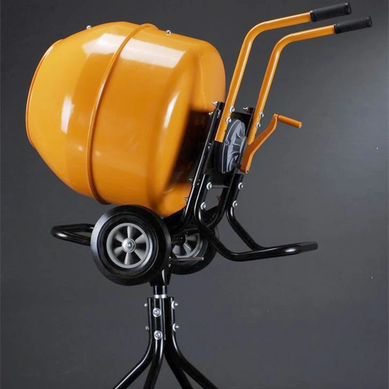Gasoline Engine Concrete Mixer Hand Push wheel Barrow type Gasoline 2.5Hp Concrete Mixer