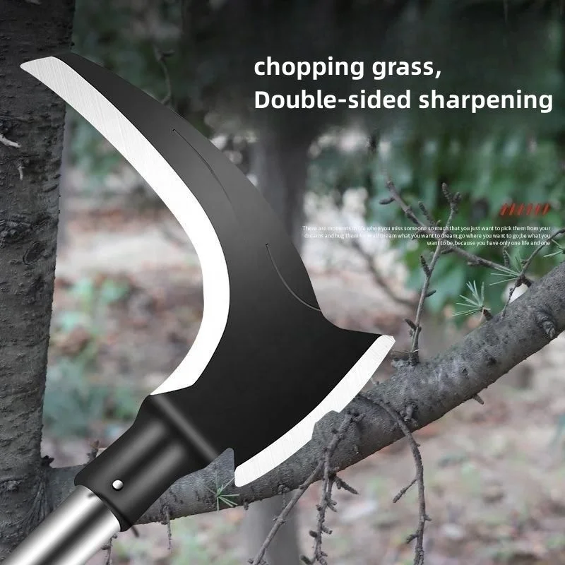 Carbon Steel Farm Harvesting Gardening Tools Sickle Agriculture  Application Farming Tools Sickle