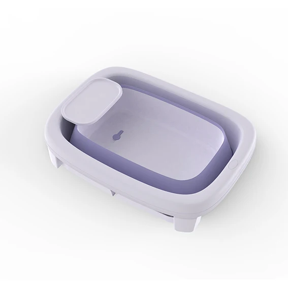 Non-slip newborn children sit and lie large bucket household easy to carry baby bath set with bucket