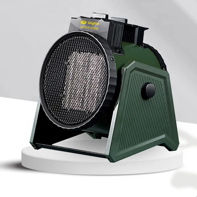 2KW 220V PTC Warm Air Blower Heater Portable Electric Fan Heater