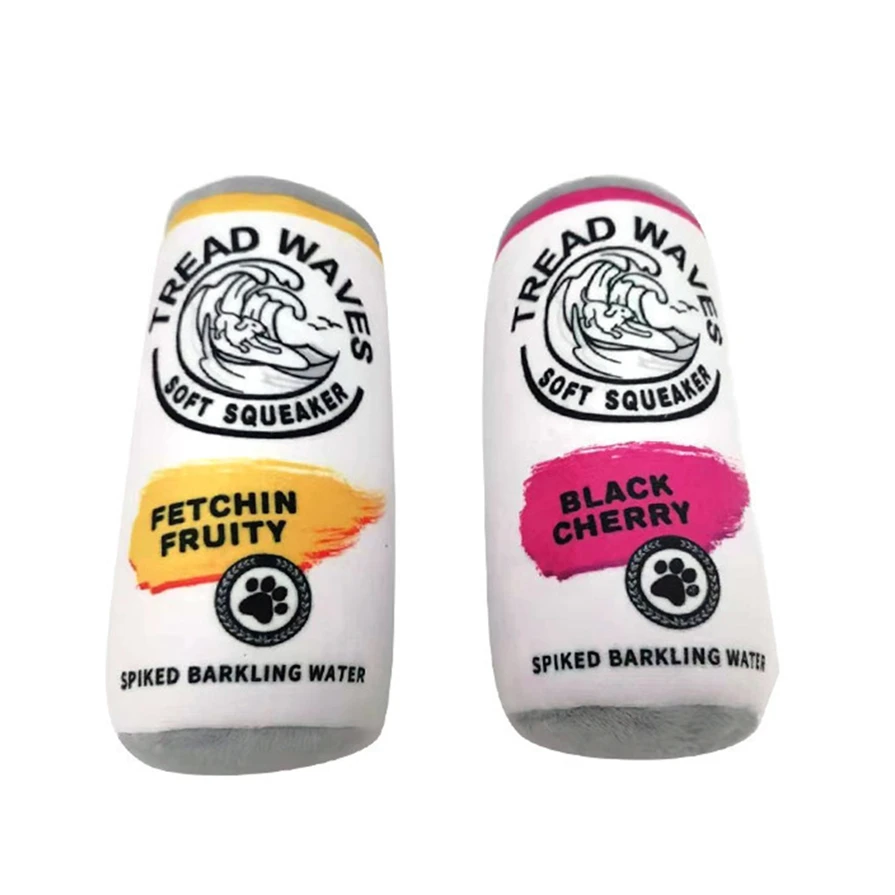 Songshan Toys Hot custom pet supplies dog accessories Simulation of a can dog stuffed soft plush squeaky chew toy manufacturer