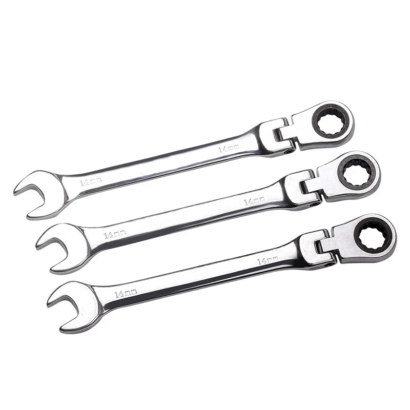 Hot Selling New Set Tube Flexible Head Open Set Tubing Combination Ratchet Wrench