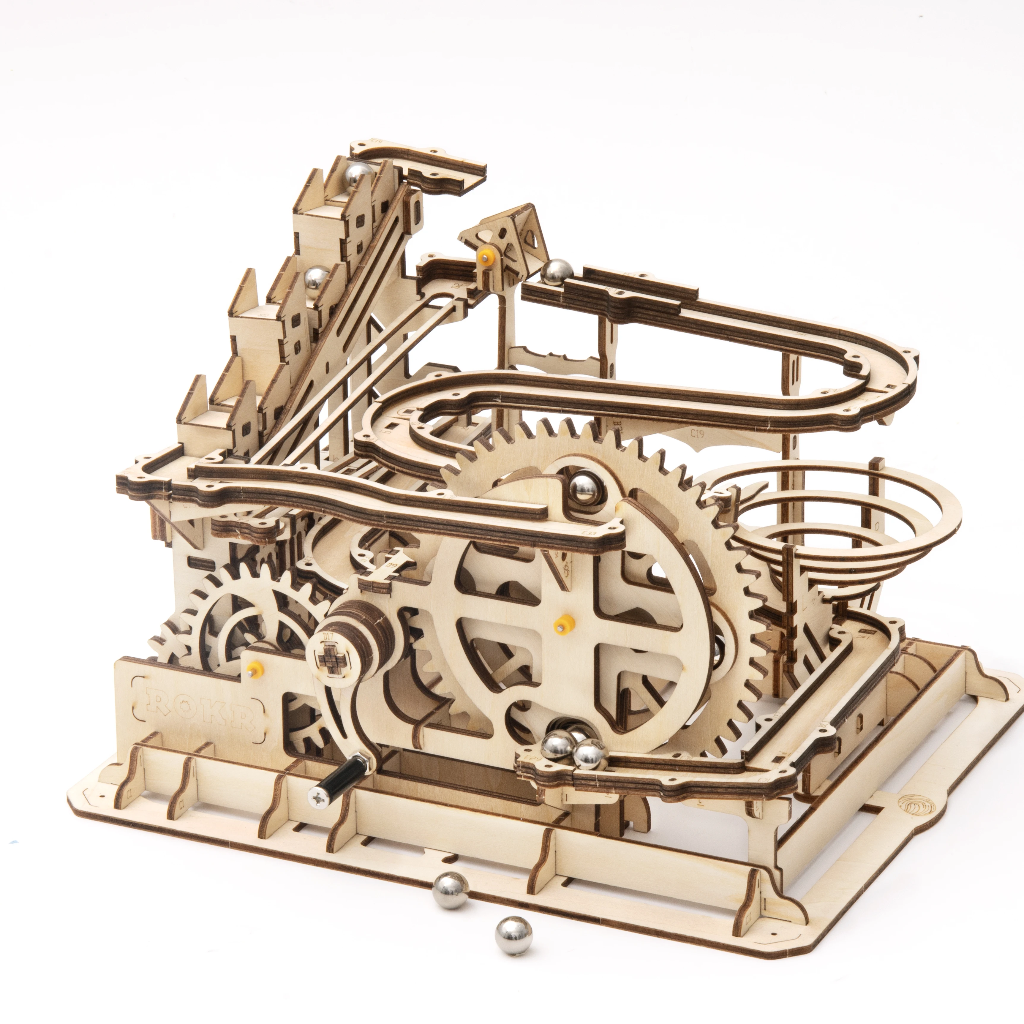 Самостоятельная сборка DIY Wood 3D Puzzle Механическая модель передач