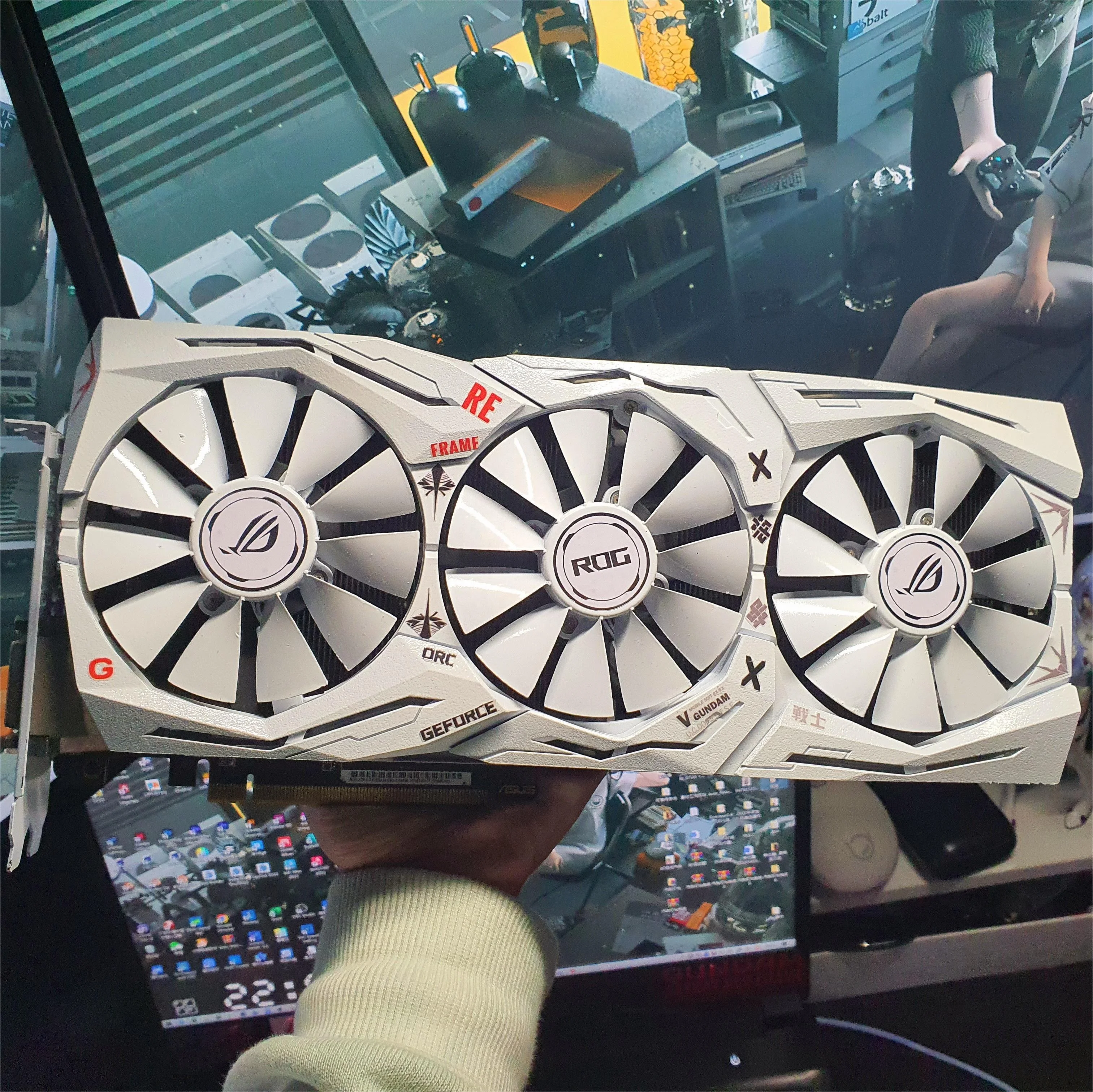 Design Video Card Geforce Rtx 3050 3060 2060 Gtx 960 1060 1650 1660 Rx 580 5500 5600 5700 6500 Vega64 8g PC Graphics Card