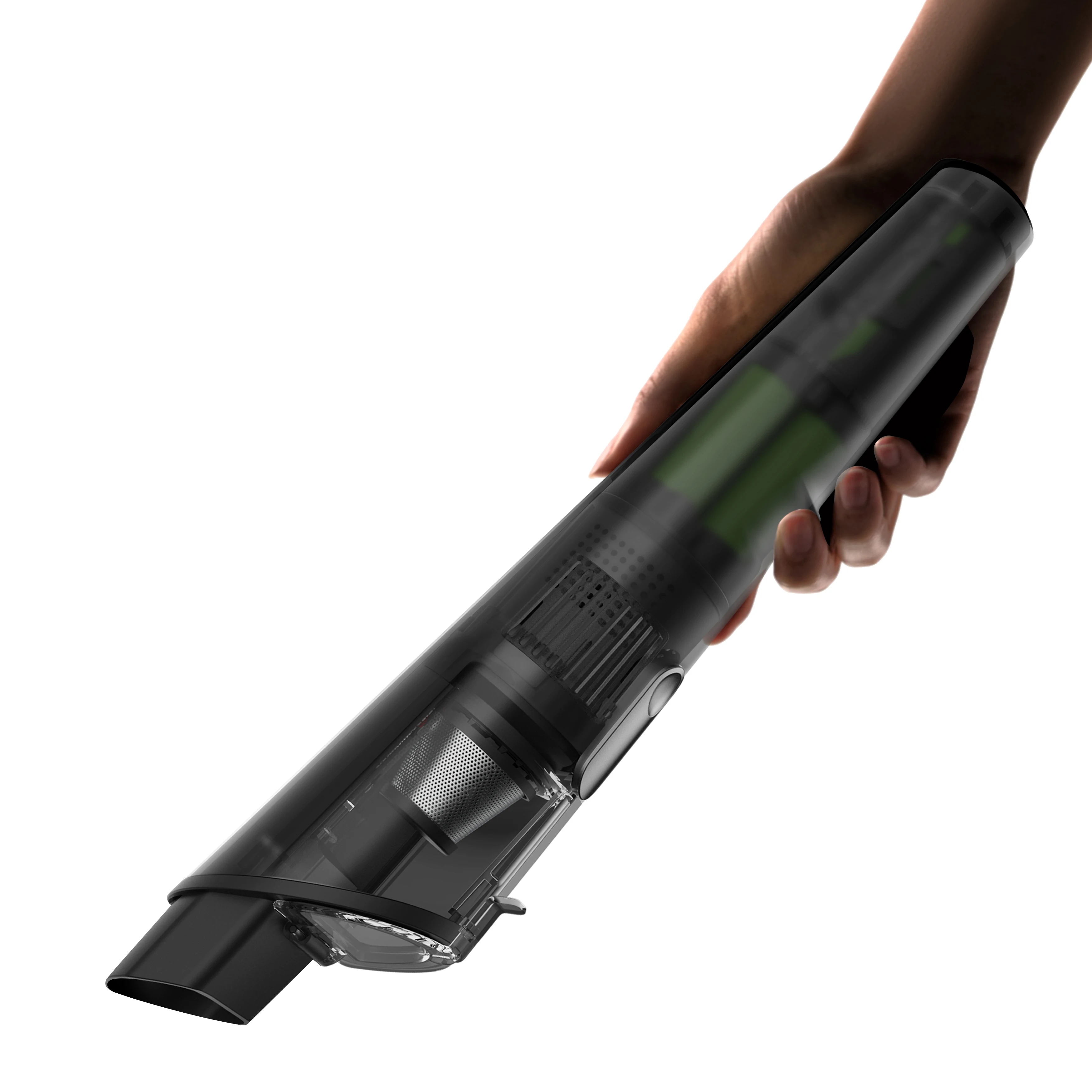 Портативный автомобильный умный мини-пылесос 4 в 1, настольный беспроводной пылесос для влажной и сухой уборки, водонепроницаемый, без мешка, 12 В