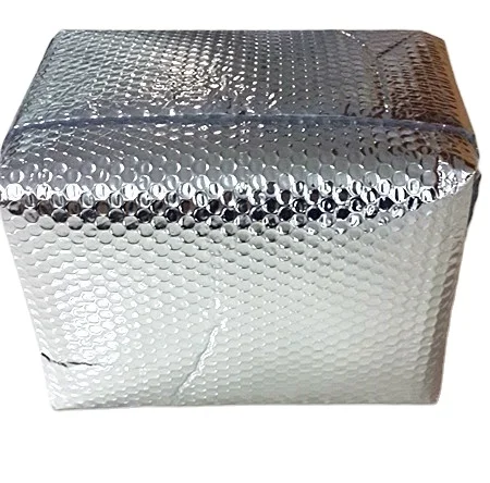 Foil bubble cooler bag candy delivery bag insulated 3D box liners