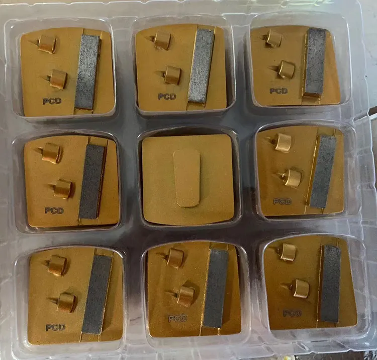 4 Inch PCD Grinding Block Disc Polycrystalline Diamond Grinding Wheel for Removing Epoxy Coating Glue