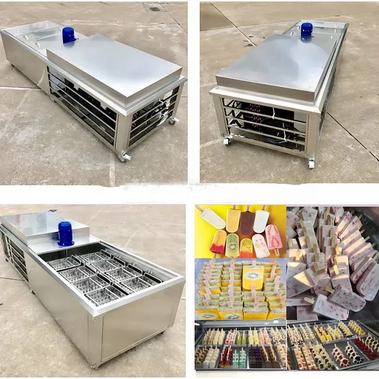 12 Molds Brazil Ataforma Finamac Milk Fruit Ice Pop Lolly Popsicle Lollipop Machine