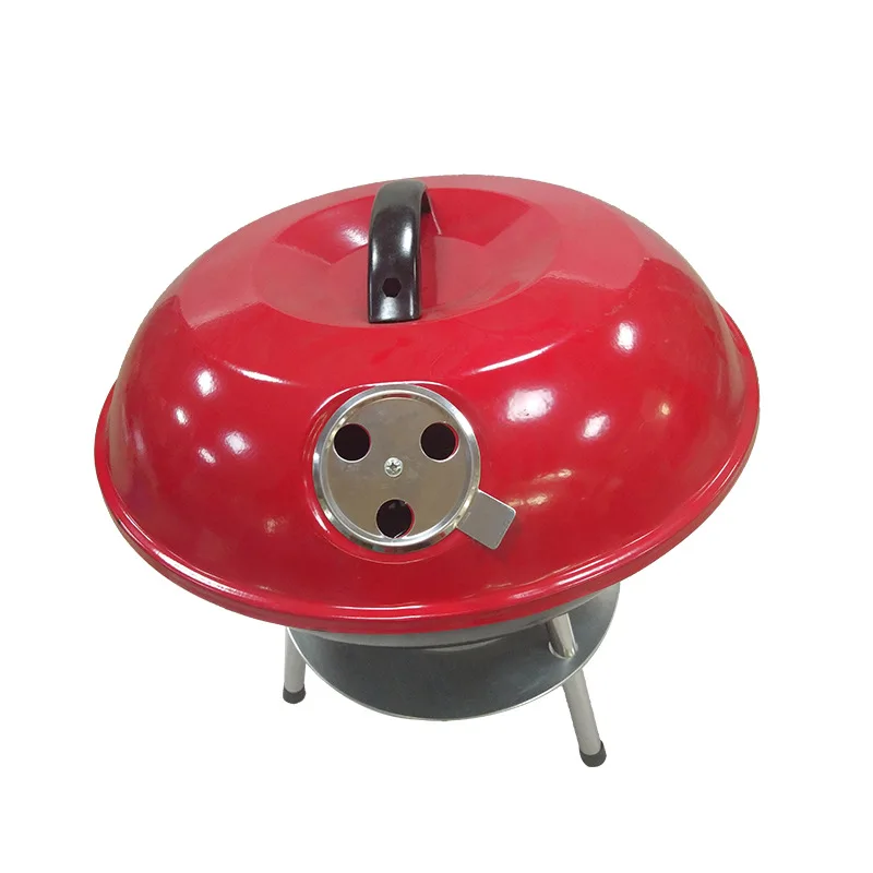 Charcoal BBQ Grills Portable Outdoor Smores Maker BBQ Grill Stove Apple Kettle Charcoal BBQ Grill