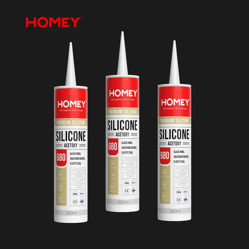 Homey adhesive to fish glass aquarium acetic silicone sealant for aquarium