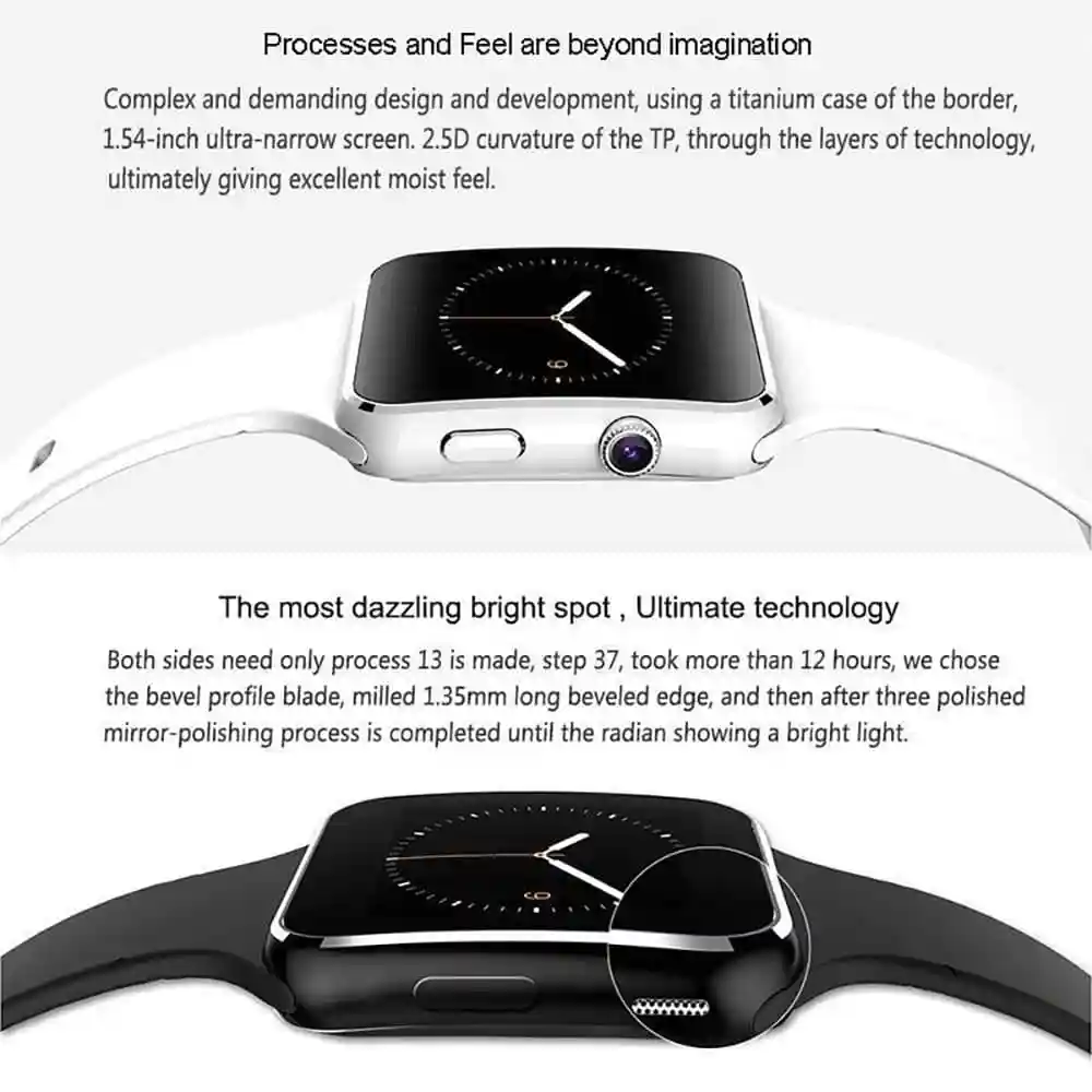 
Customized Logo A1 Smart Watch New Arrival 2018 Smart Watch Sim Phone Dz09 Gt08 X6 M3 