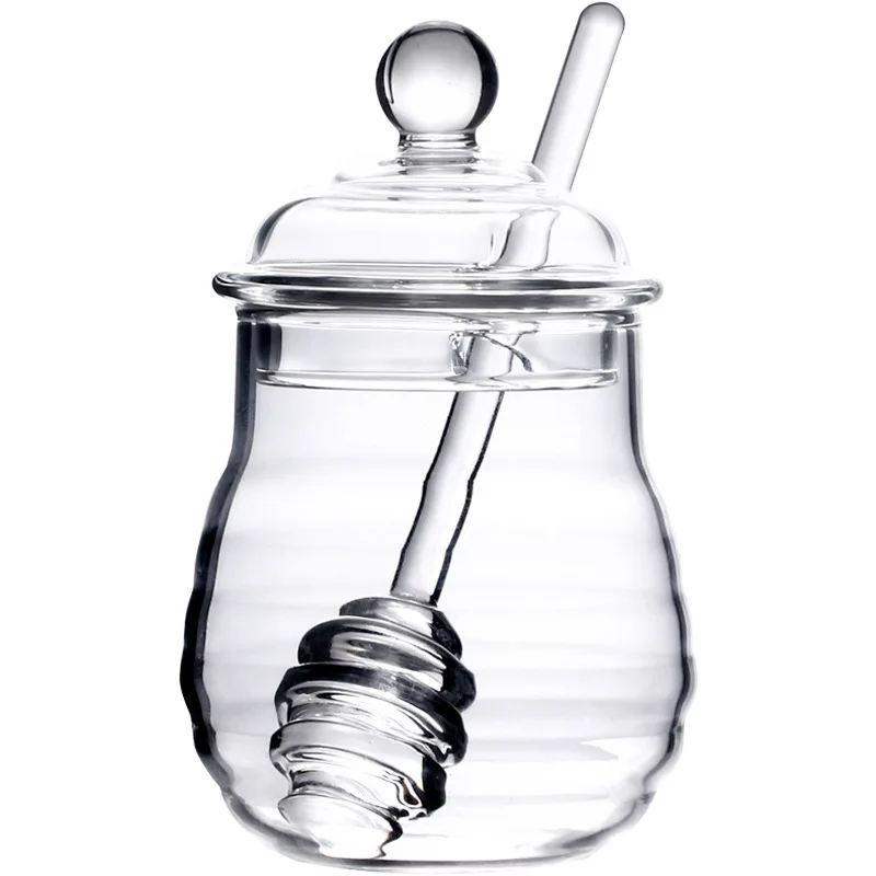 
300ml High borosilicate honey jars with stir bar 