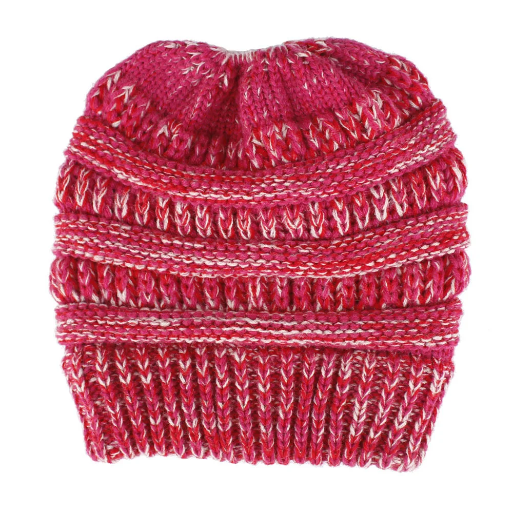 Wholesale Best Selling fall winter hats solid color warm winter beanie knit hat  winter hats woman