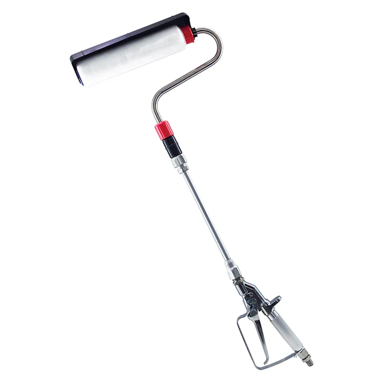 High quality airless paint roller sprayer gun self-priming roller brush