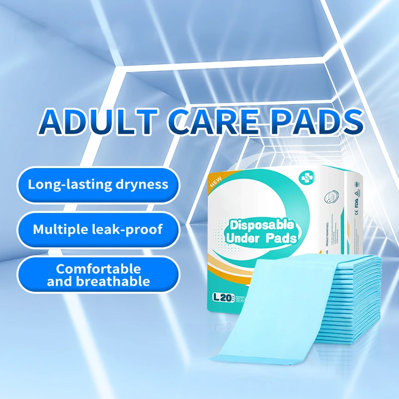 Waterproof Fast Absorption adult underpads incontinence pads adult disposable disposable pads for bed