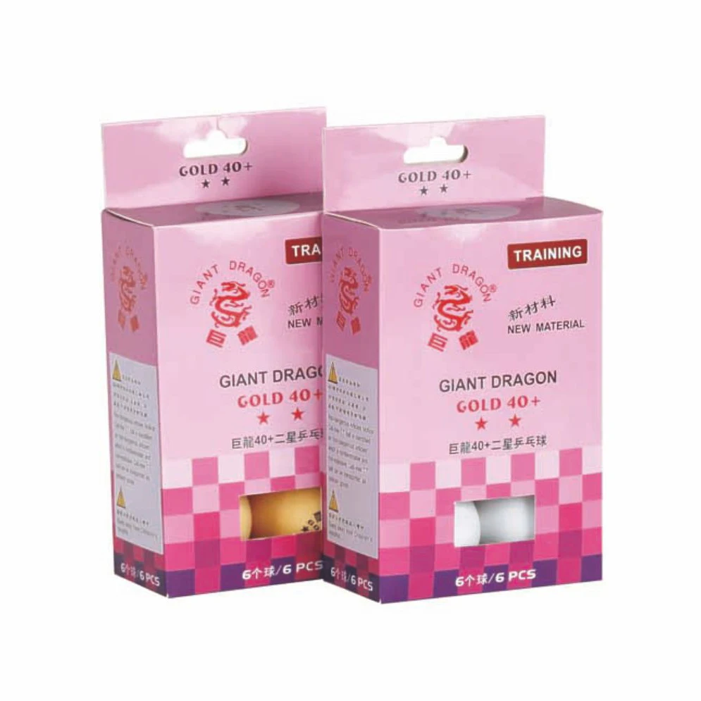 Manufacturers Wholesale Orange Table Tennis Ball 2 Star Training Ping Pong Ball