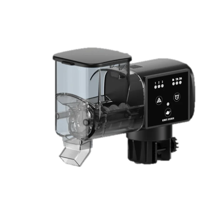 Fish Feeder 250ml High Capacity Automatic Feeder for Fish Turtles Aquarium Fish Tanks Accessories Wireless Time Feeder