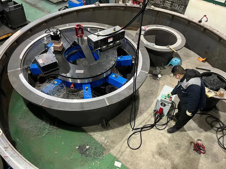 SFP2500 Id Mount Flange Facing  Repair Machine seal grove Pneumatic Portable Flange Facer machine