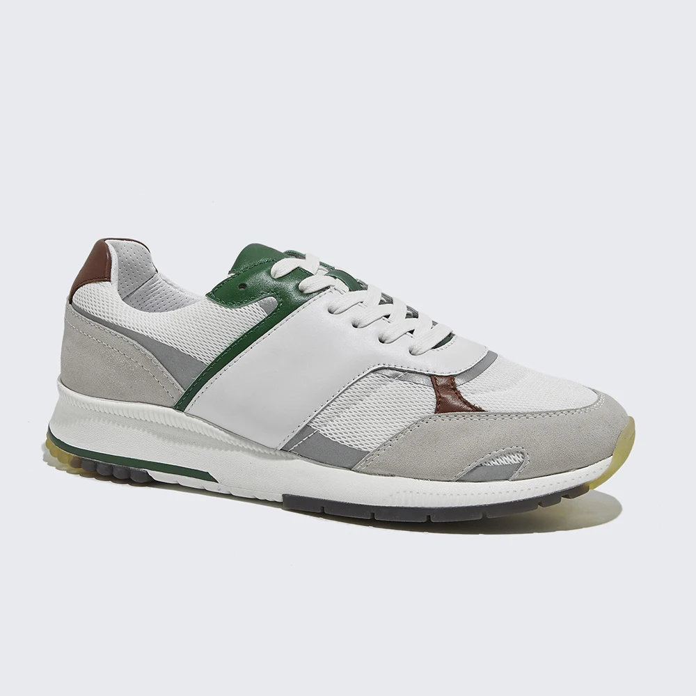 Casual Fashion Lace Up Breathable Running Sports Sneakers For Men