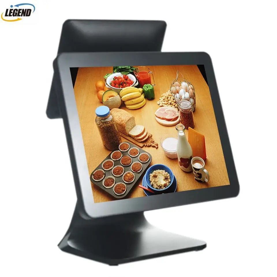 Hot Selling15+9.7 inch Dual screen  Pos Terminal Pos Cashier  Touch Screen for  retail store / Supermarket / Restaurant