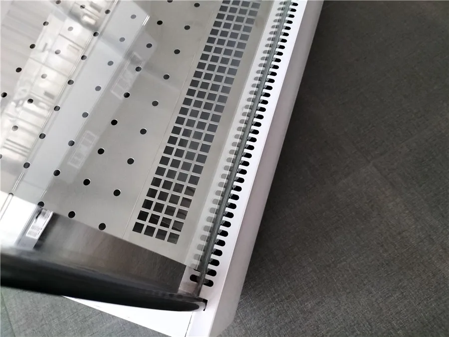 butcher shop fresh Meat display/meat freezer showcase/sausage showcase