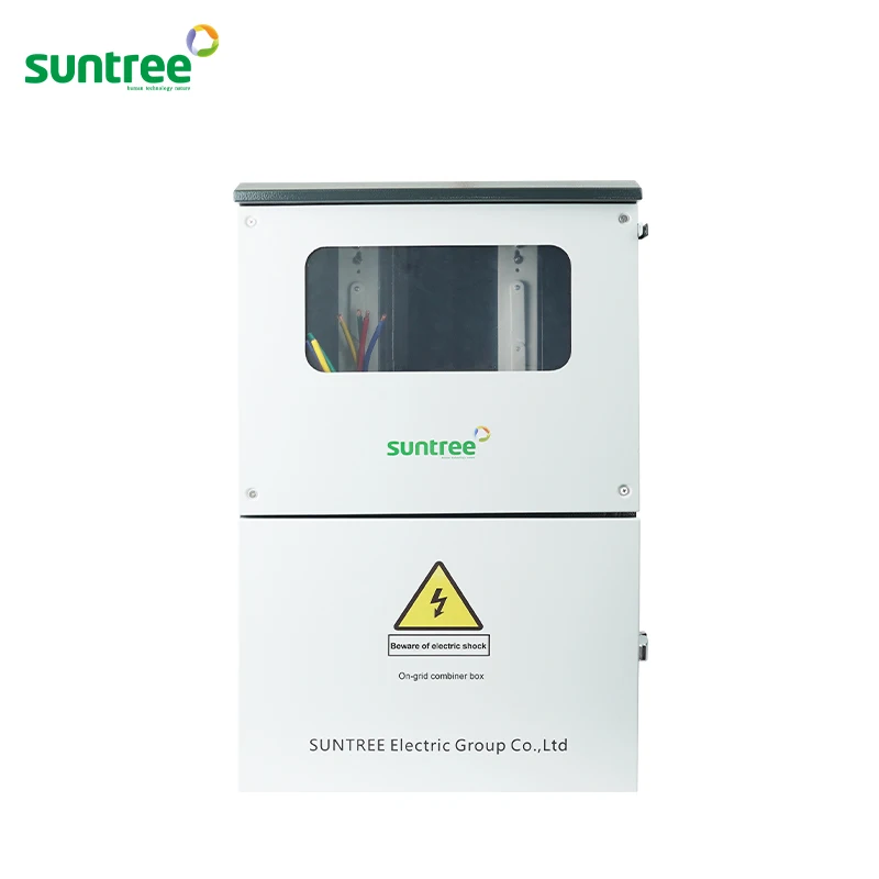 Solar Panel Home Set System Hanging Outdoor Working On-Grid Ac 230V combiner box