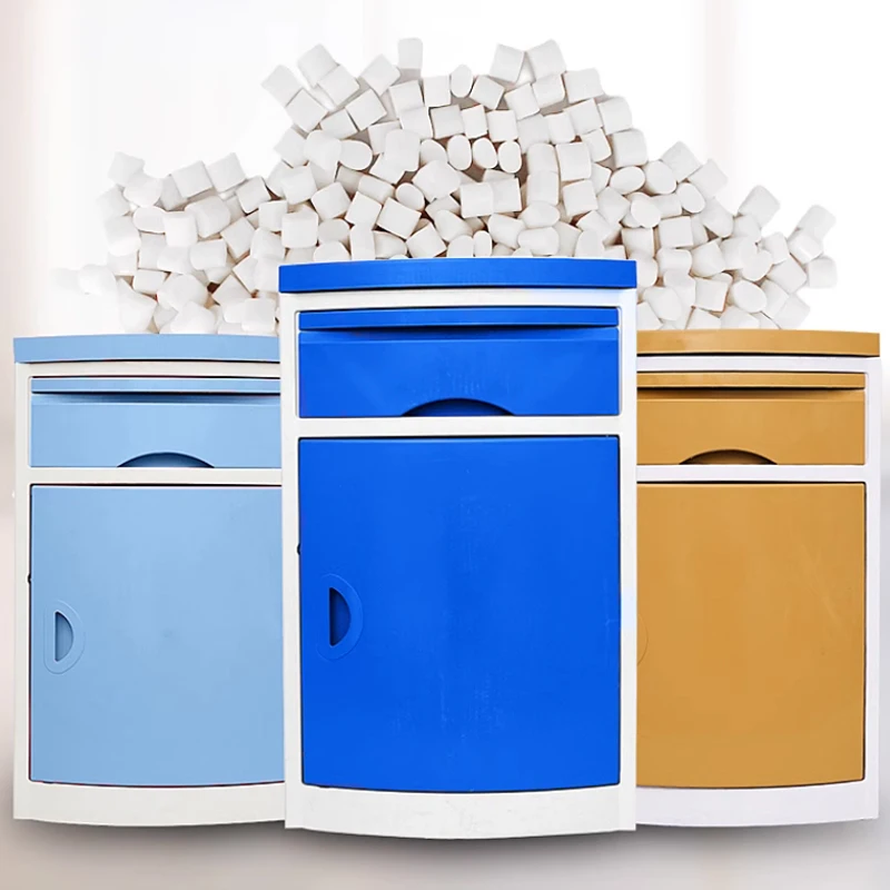Cheap ABS Plastic Hospital Dental Furniture Hospital Bedside Cabinet
