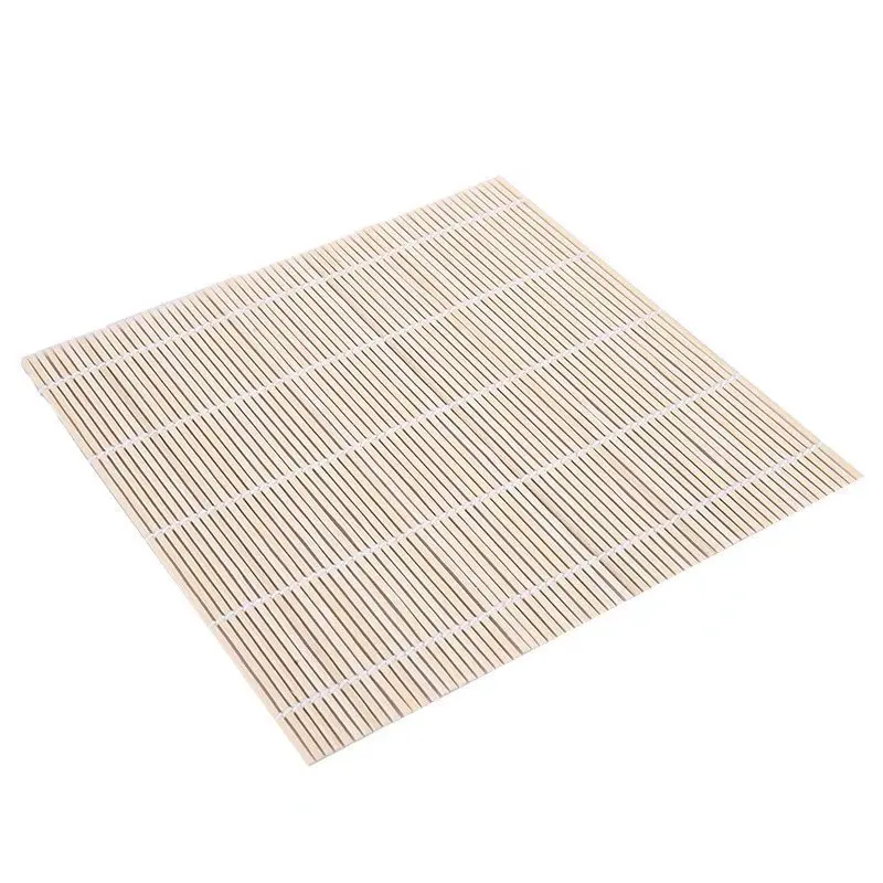 Wholesale Custom 24cm Smooth Durable Bamboo Sushi Rolling Mat Curtain With Cheaper Pice