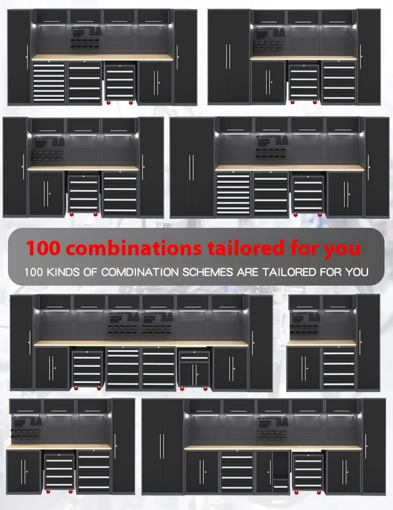 Factory Garage Customized Multi-function Stainless Steel Storage Wall Cabinet Cube Storage cabinet