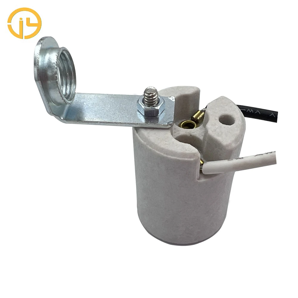250V screw socket bulb E14 ceramic bulb holder light lamp holders lamp bases fishing lamp