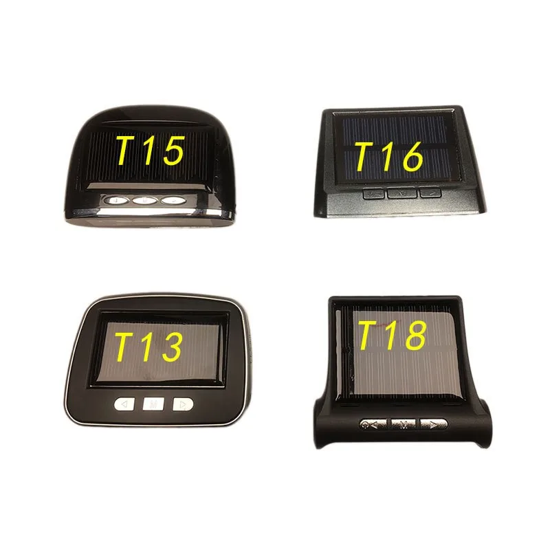 TPMS External Tire Pressure Monitor Automotive Wireless Solar Tire Pressure Monitoring Wireless